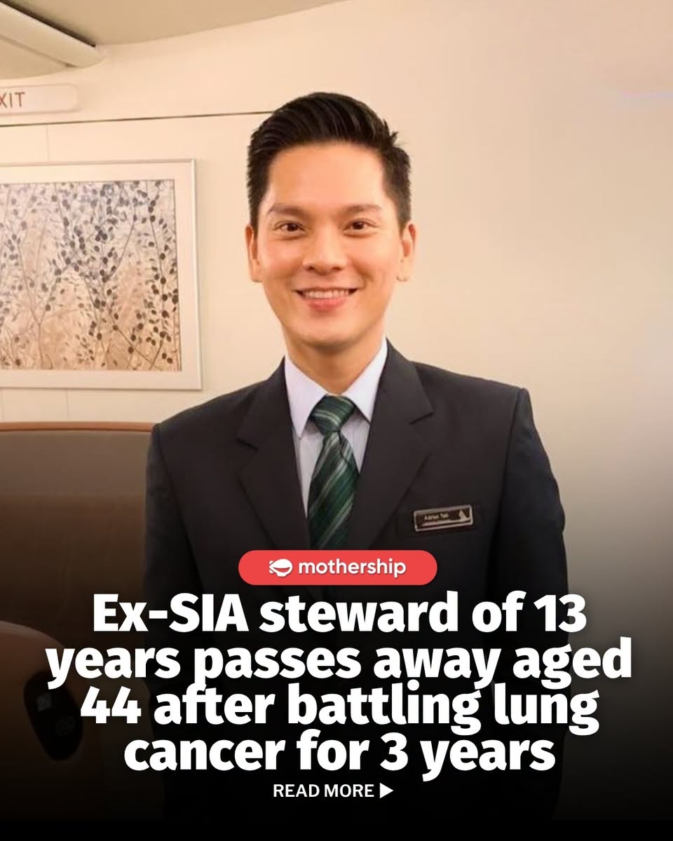 Adrian Toh Obituary, Death - Former Singapore Airlines Leading Steward Dies at 44 After Cancer Battle